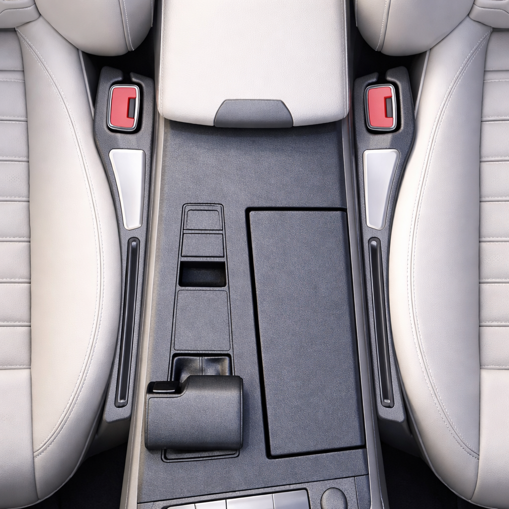 Car Seat Gap Filler Organizer (2PCS) – Stop Dropping Your Phone, Fill the Gap & Add Extra Storage Instantly